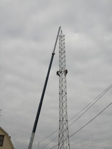 911 Tower Erection